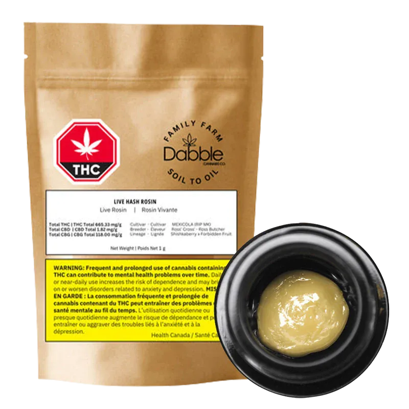 Live Hash Rosin (Mexicola)