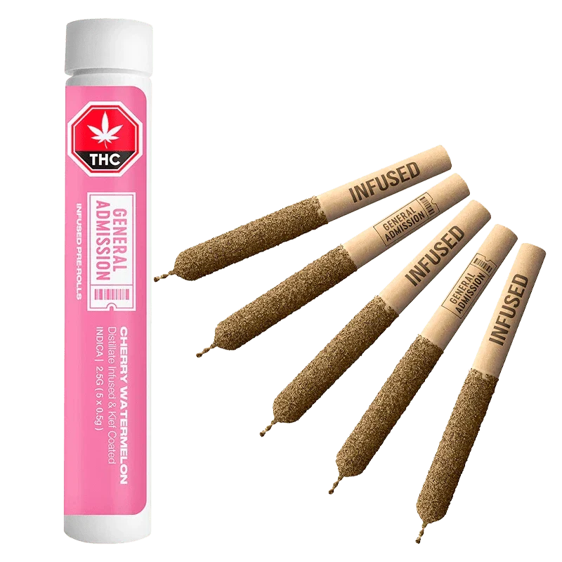 Cherry Watermelon Distillate Infused PR 5 x 0.5 g