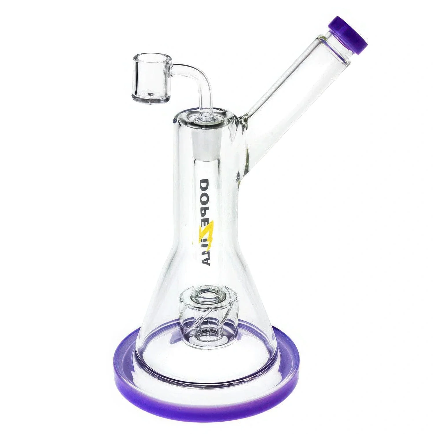 Dopezilla Basilisk Dab Rig - Milky Purple - 9in.