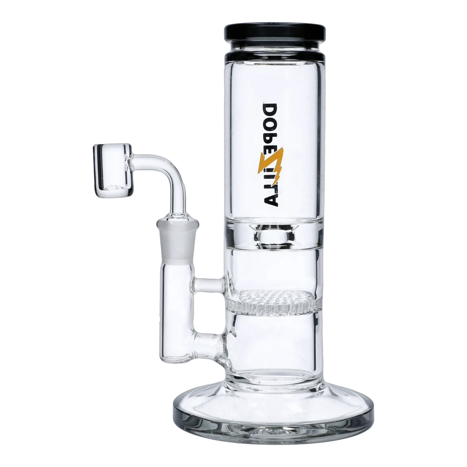 Dopezilla Cerberus Dab Rig - Black - 8in. - Image 2