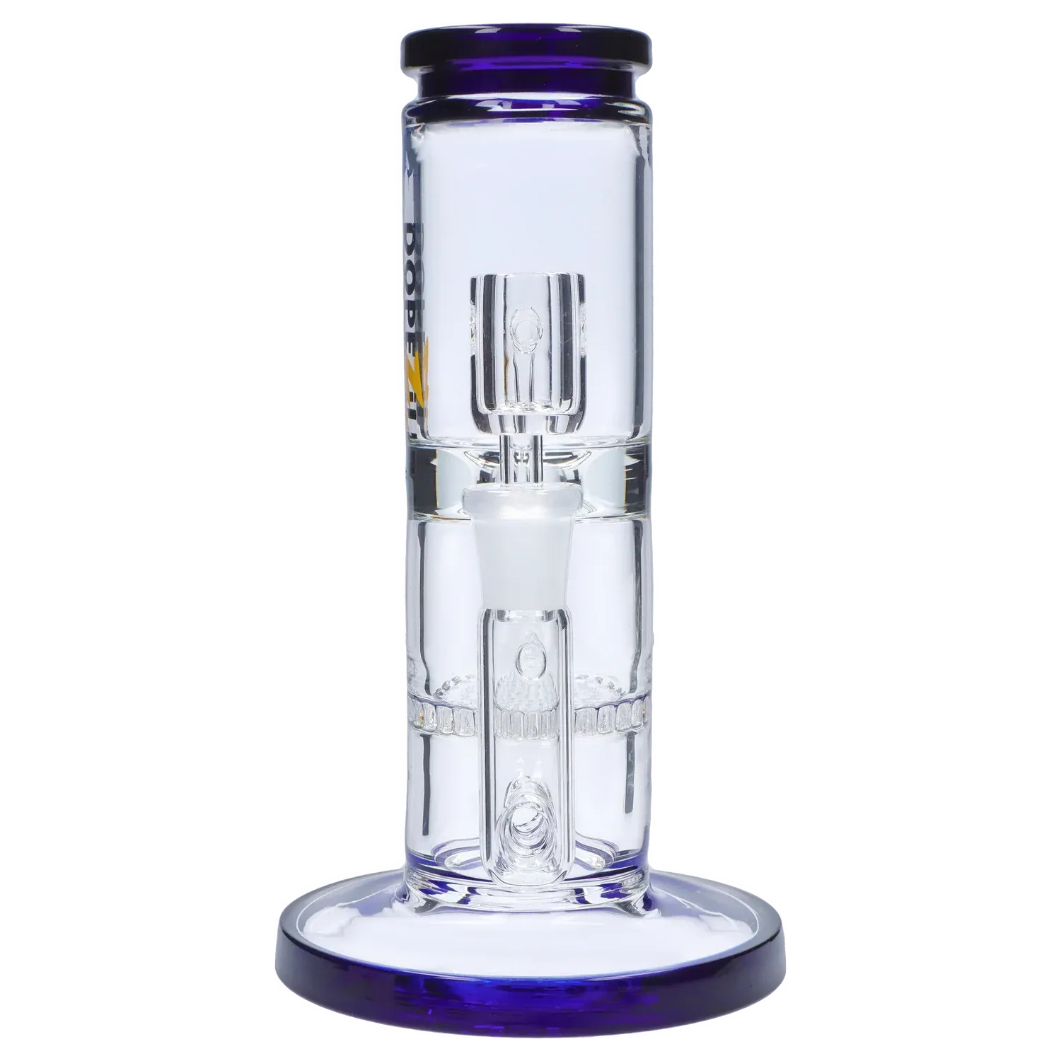 Dopezilla Cerberus Dab Rig - Dark Blue - 8in. - Image 5