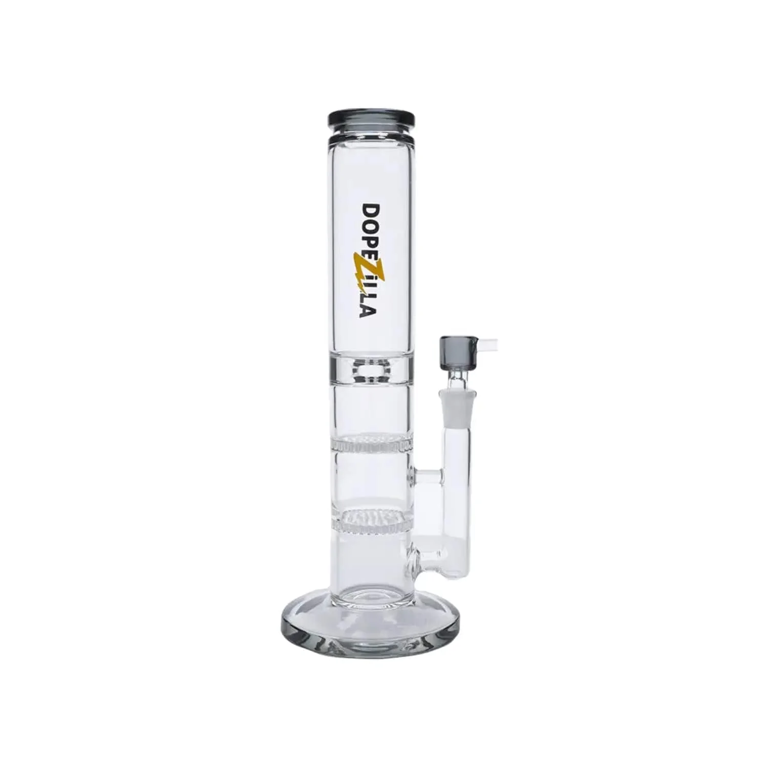 Dopezilla Cerberus Water Pipe - Black - 12in.