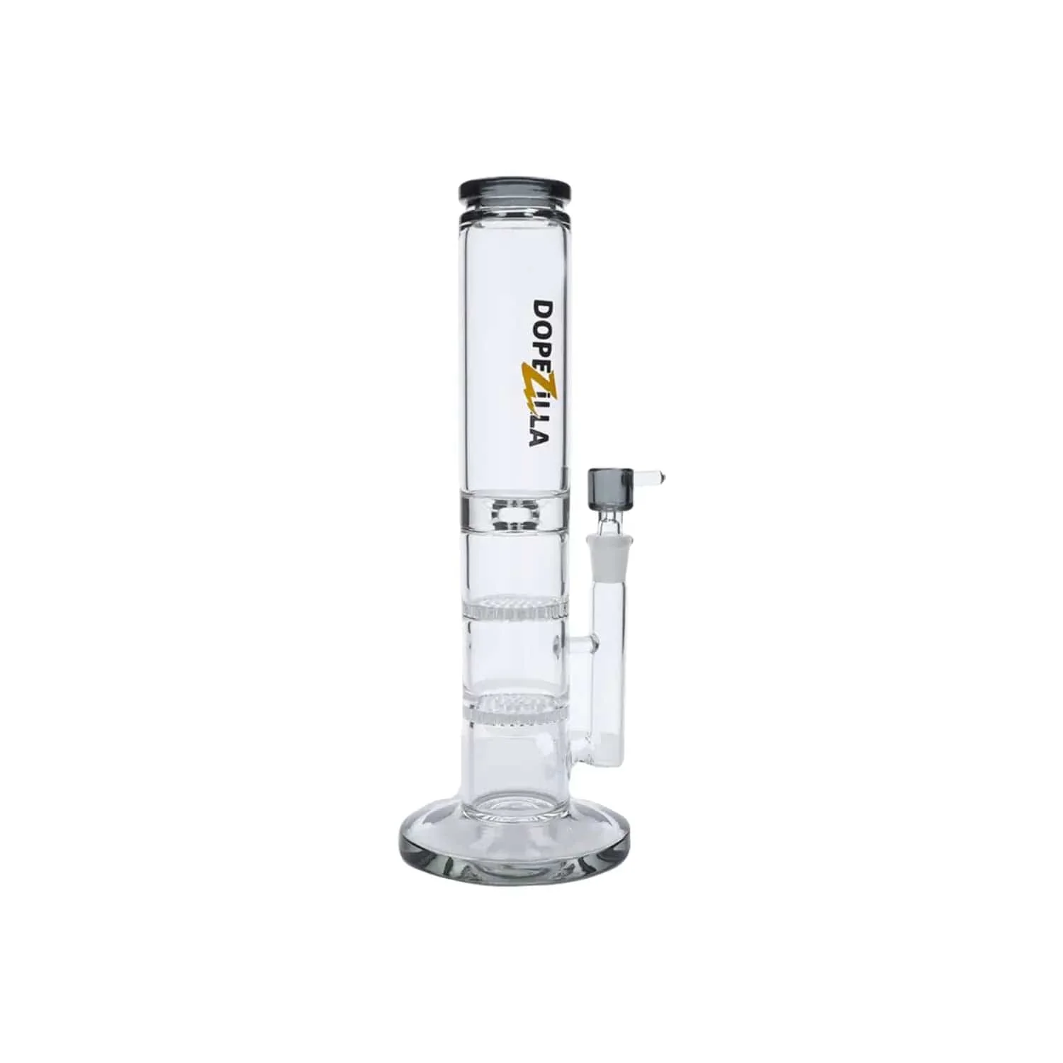 Dopezilla Cerberus Water Pipe - Black - 12in. - Image 2