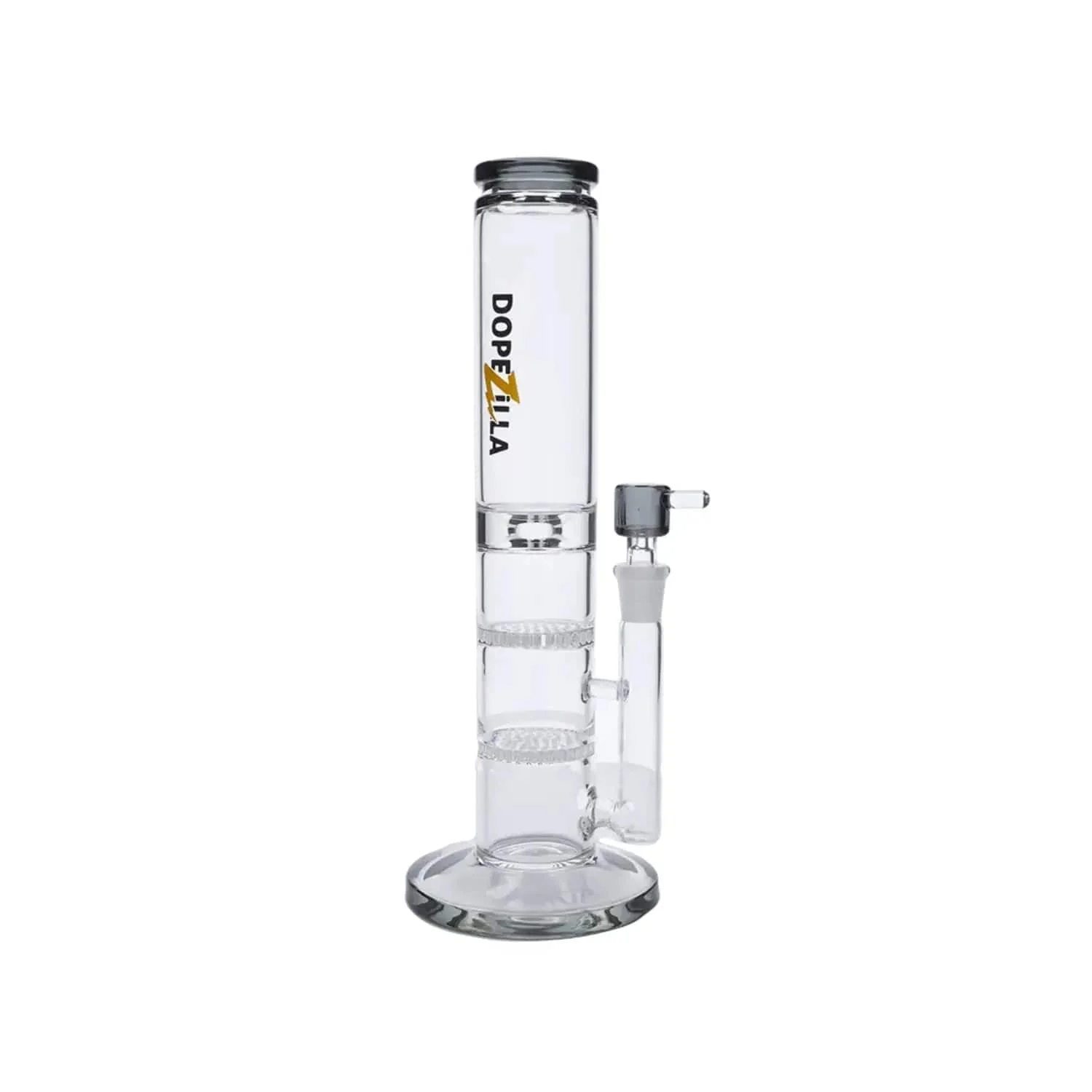 Dopezilla Cerberus Water Pipe - Black - 12in. - Image 3