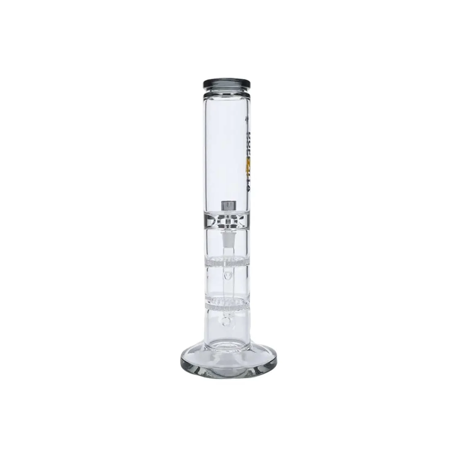 Dopezilla Cerberus Water Pipe - Black - 12in. - Image 4