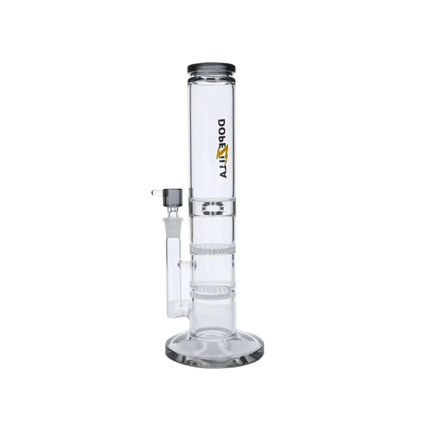 Dopezilla Cerberus Water Pipe - Black - 12in. - Image 7