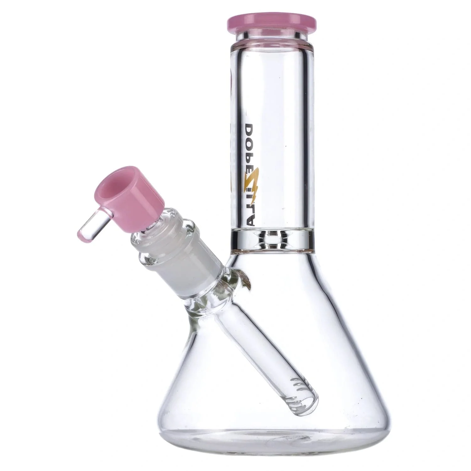 Dopezilla Chimera Water Pipe - Milky Pink - 8in. - Image 2