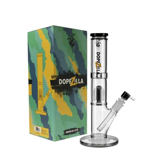 Dopezilla Hydra Water Pipe - Black - 13in. - Image 6