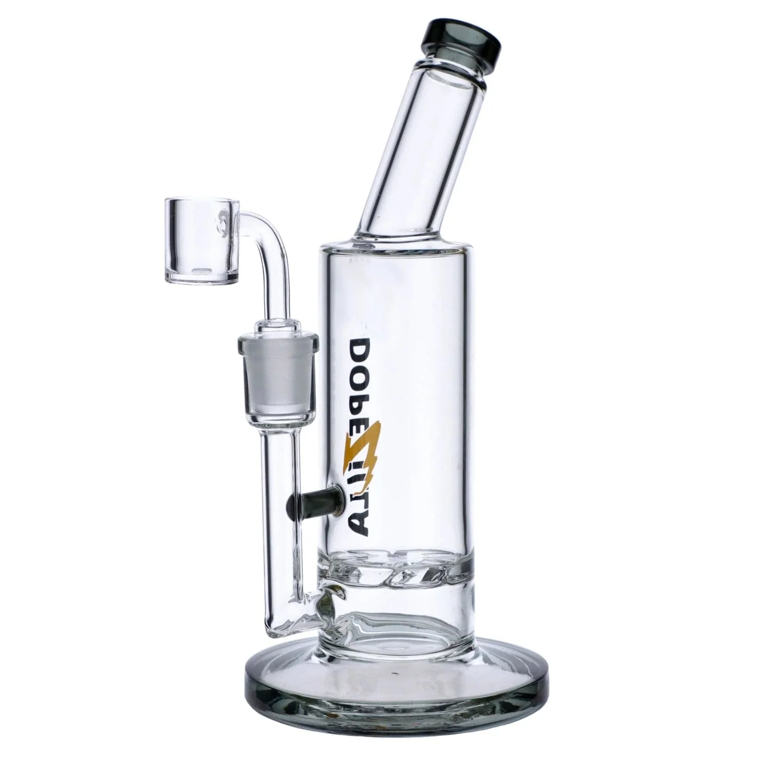 Dopezilla Lycan Dab Rig - Transparent Black - 9in.