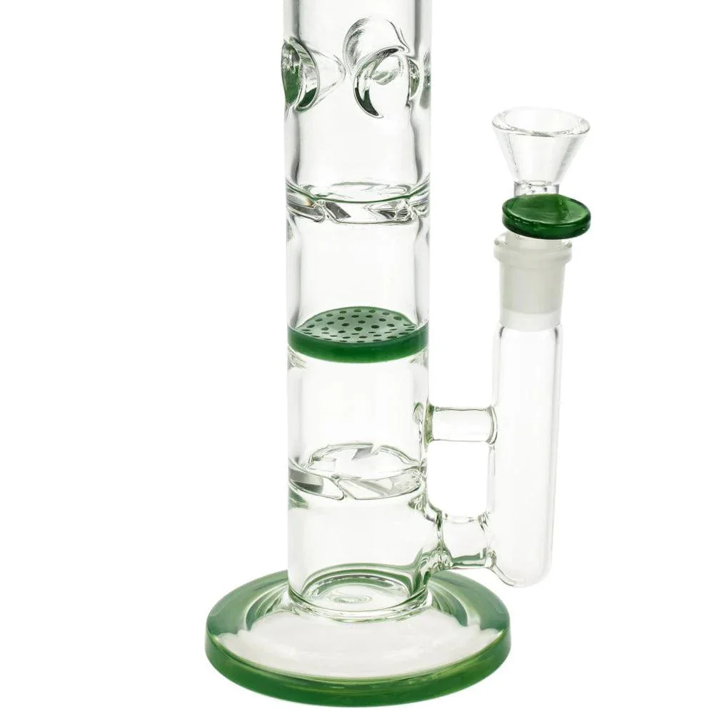 Dopezilla Mutos Water Pipe - Jade Green - 11.5in. - Image 4
