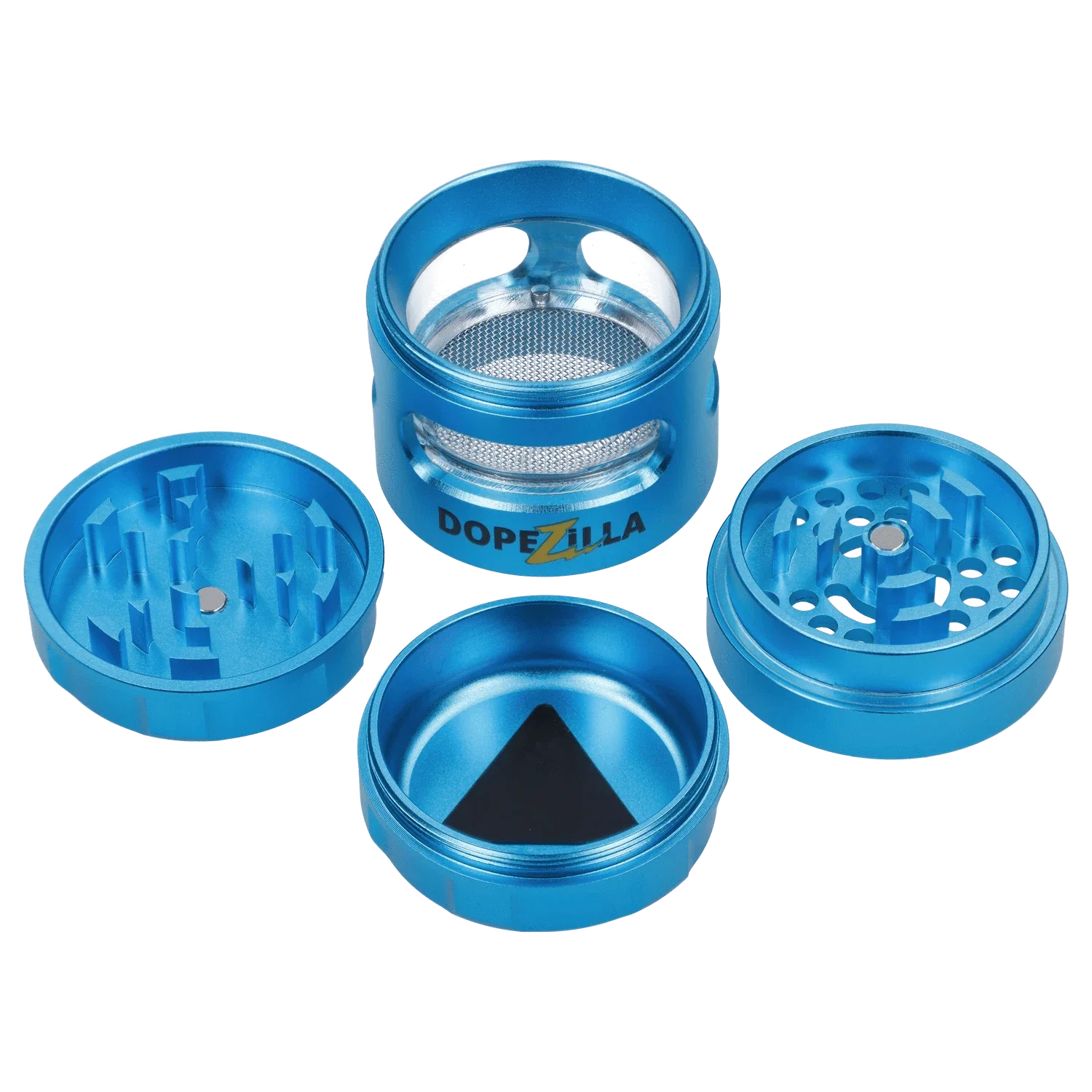 Dopezilla Space Pod 3-Stage 50 mm Grinder - Earth - Image 5