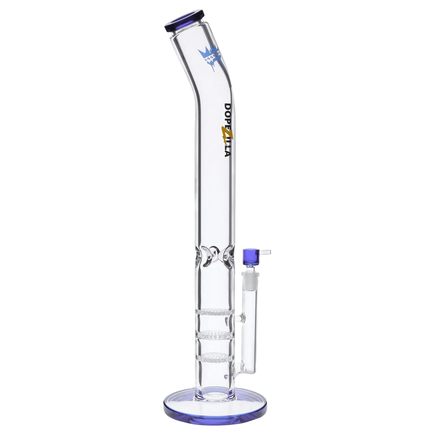 Dopezilla Titans Cronus Water Pipe Dark Blue 20 in. - Image 2