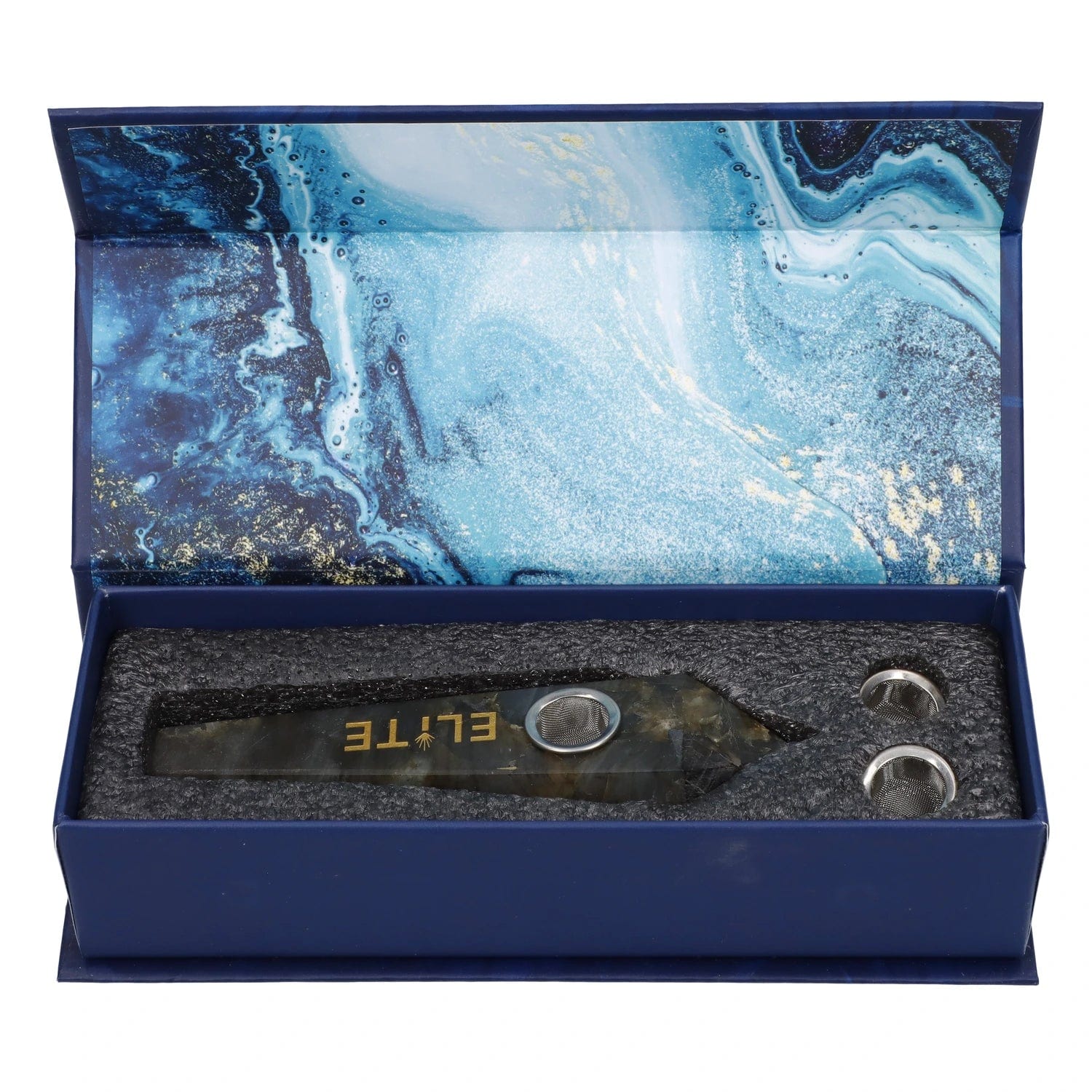 Elite Opalite Crystal Hand Pipe - Image 10