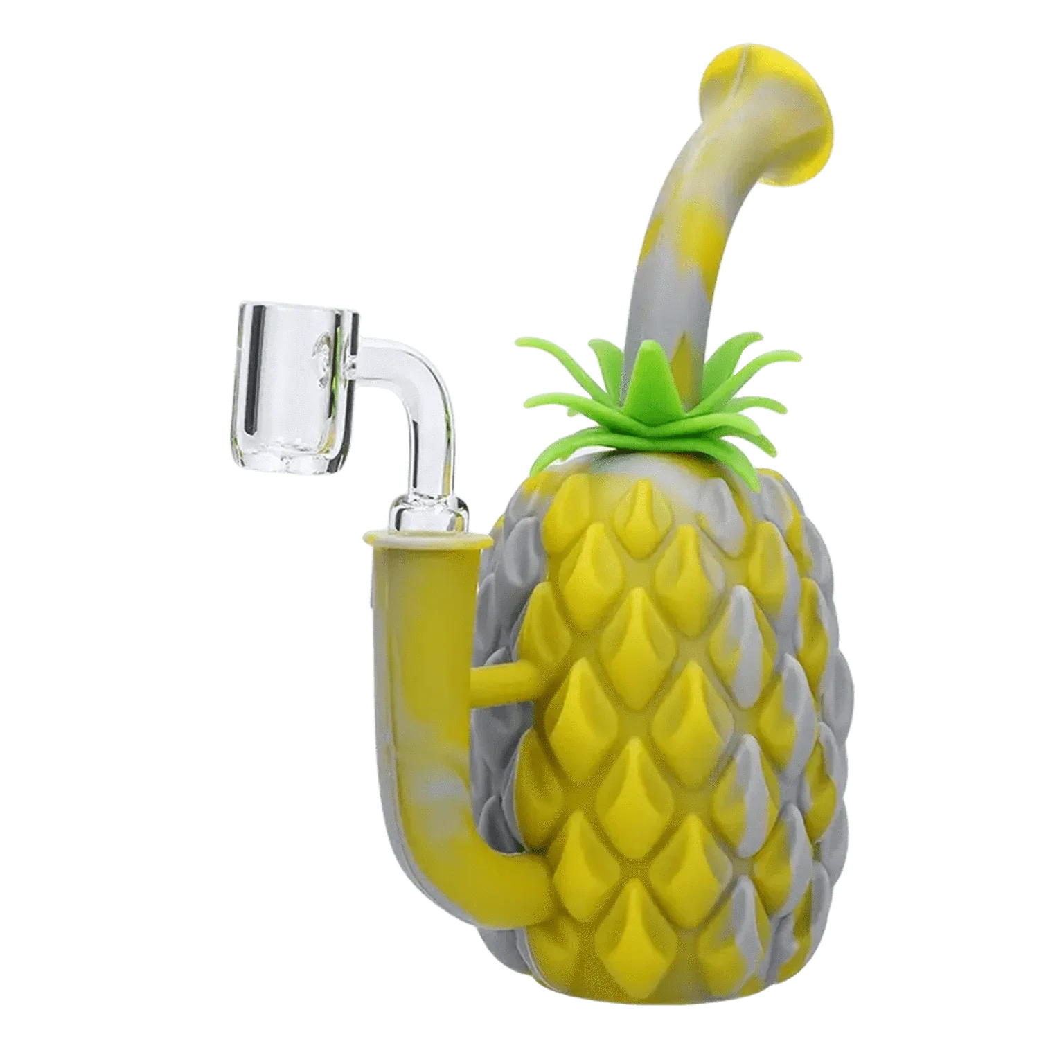 Elite Silicone Pineapple Dab Rig - Assorted - 7in. - Image 6