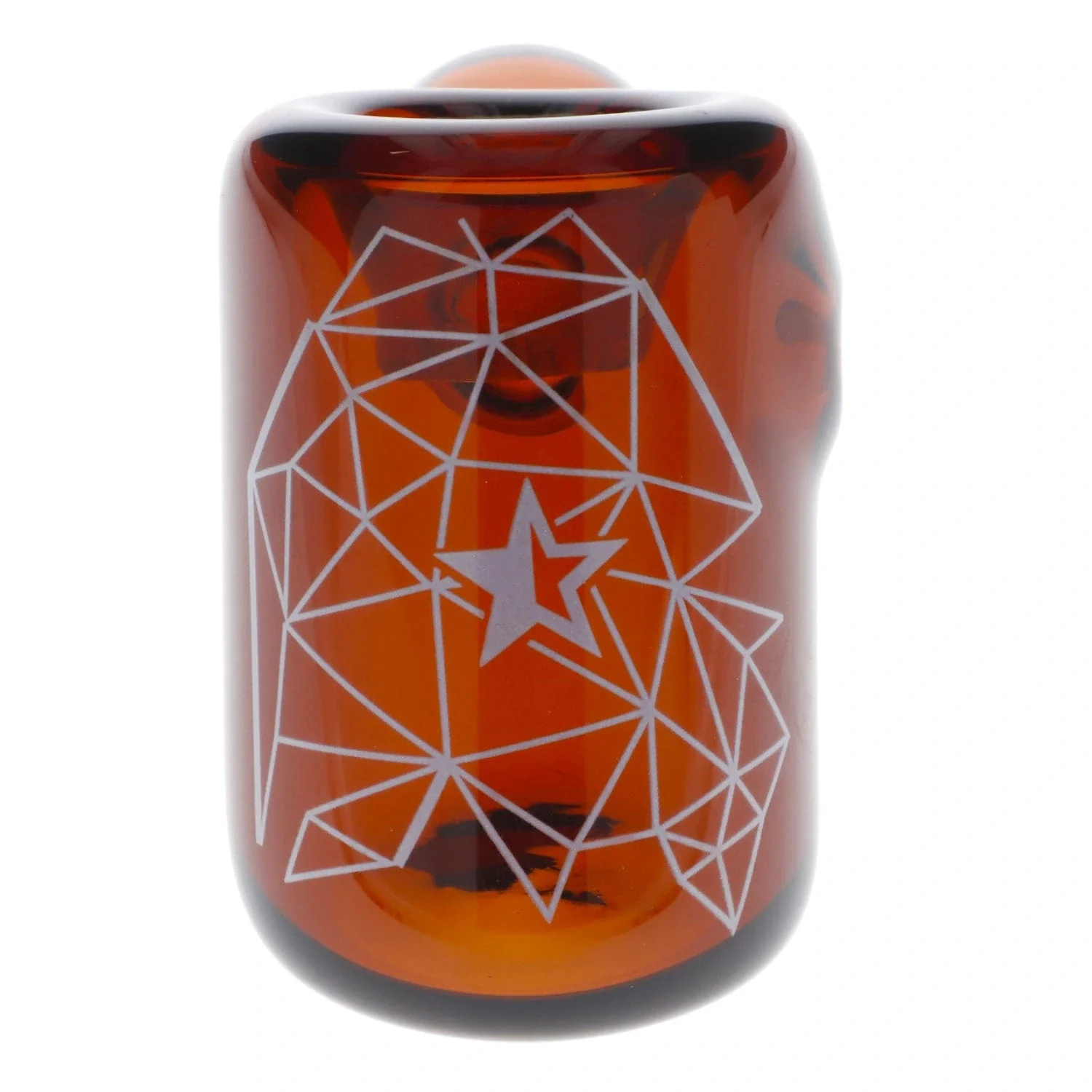 Famous Design Space Hammer Pipe-Amber-5 in. - Image 3