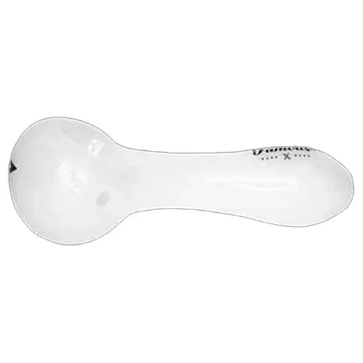Famous X Spoon Pipe - White - 4in.