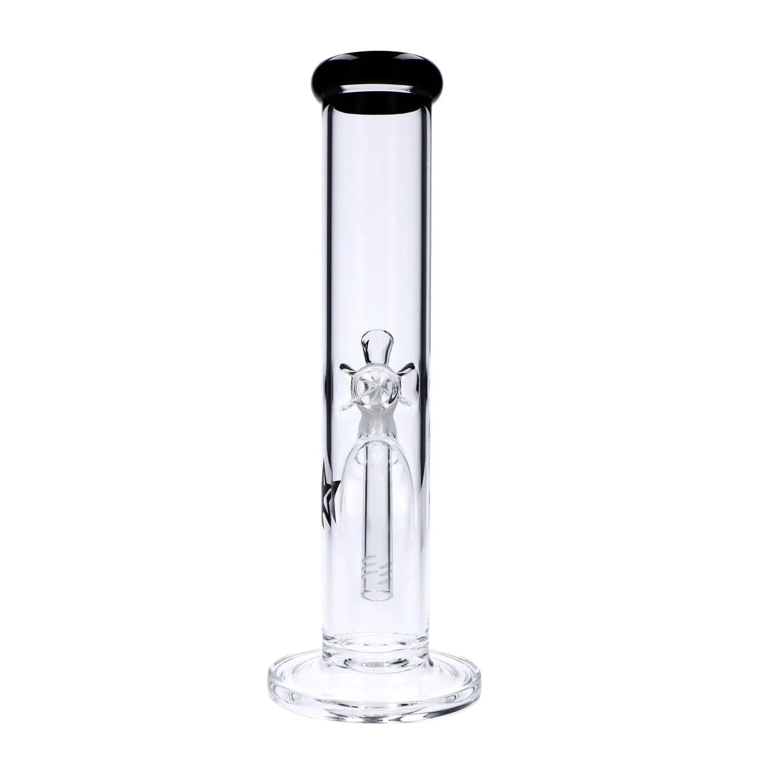 Famous X Straight Water Pipe - Clear - 12in. - Image 4