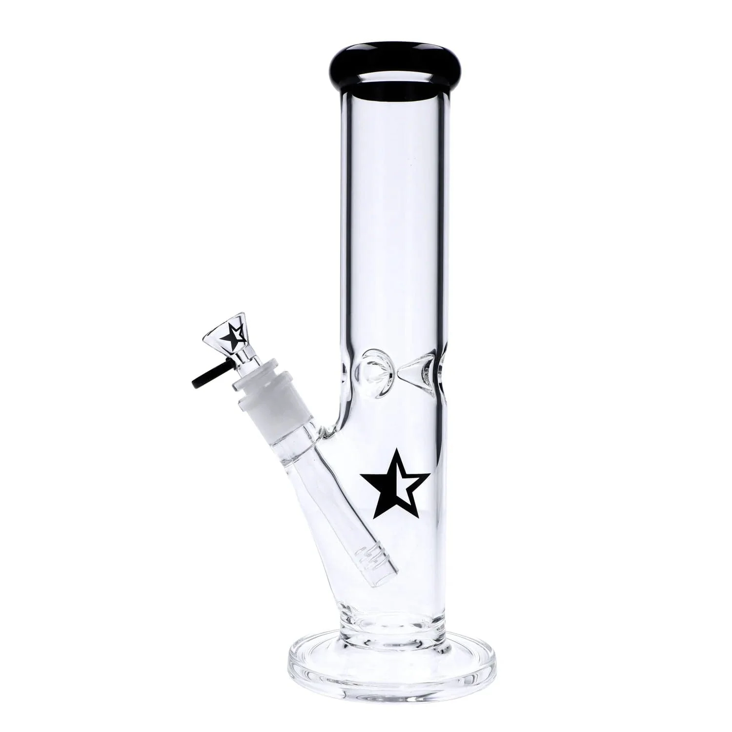 Famous X Straight Water Pipe - Clear - 12in. - Image 6