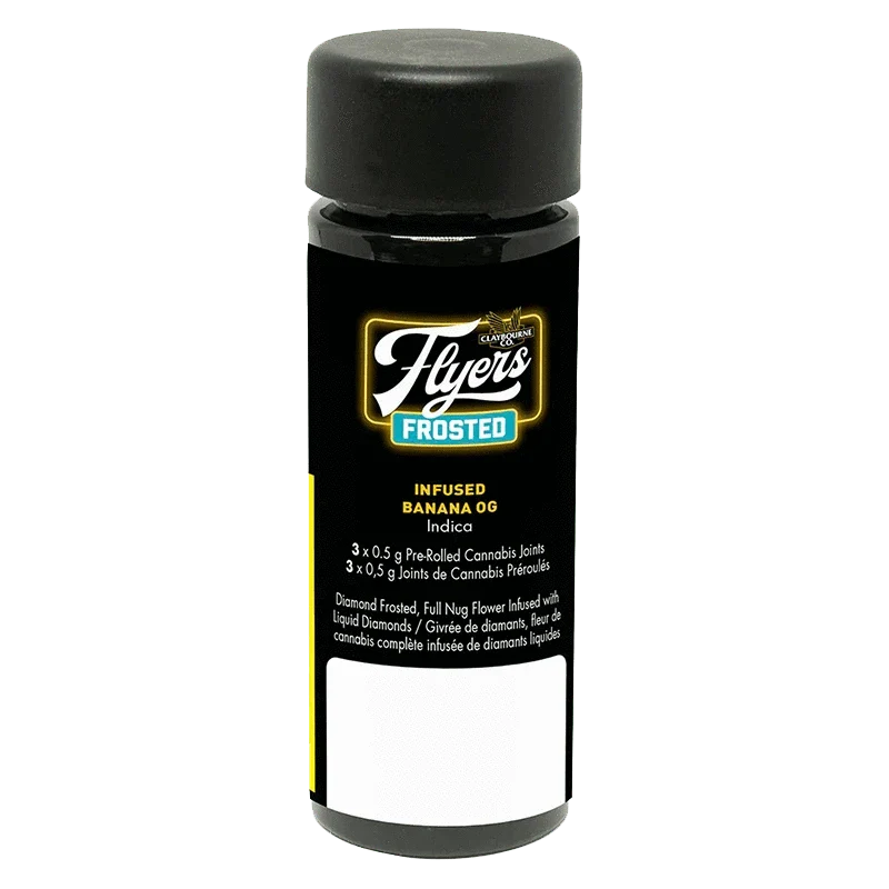Frosted Flyers Banana OG Infused PR 3 x 0.5 g - Image 3