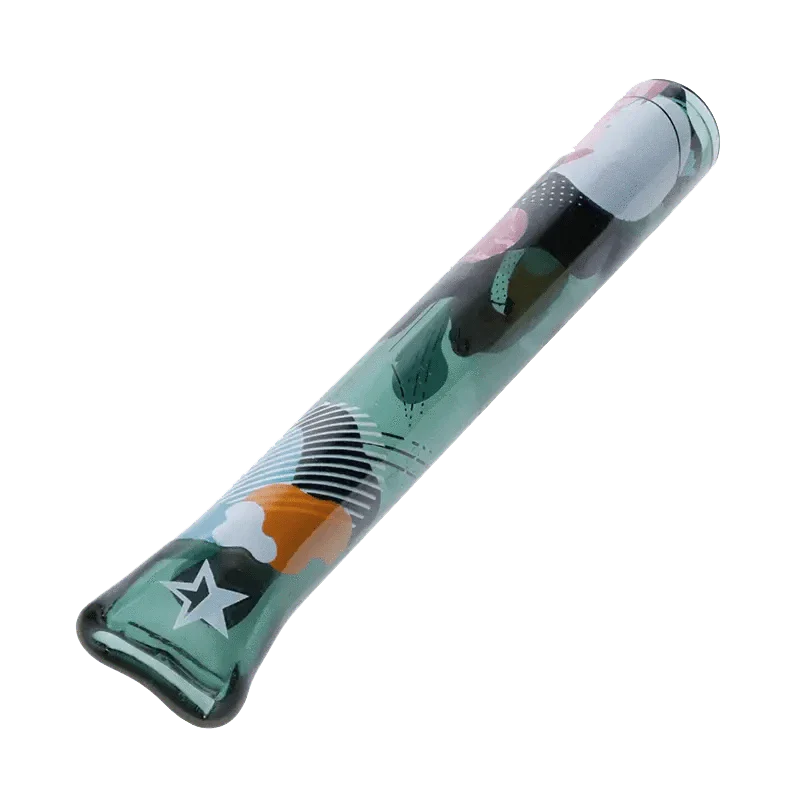 Famous Design Aquarius Chillum - Teal - 4in. - Image 3