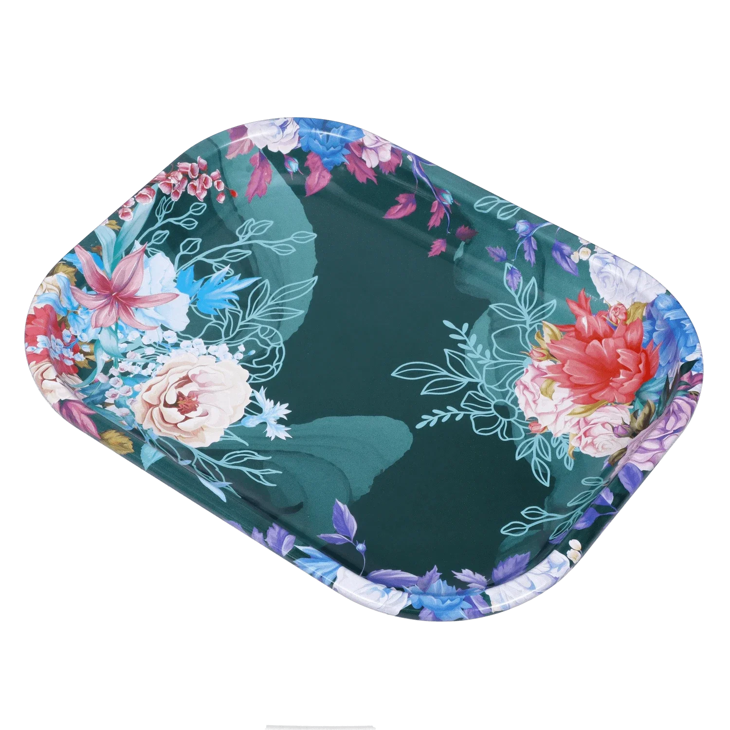 Famous Design Floral Lush Rolling Tray - Small - Image 2