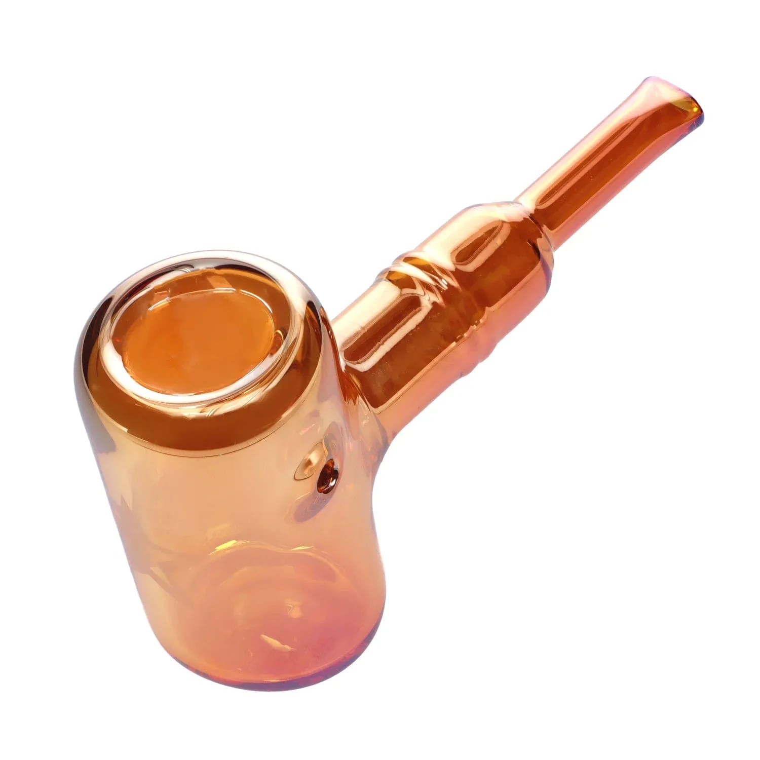 Famous Design Gold Fumed Hammer Pipe - Gold - 5in. - Image 9