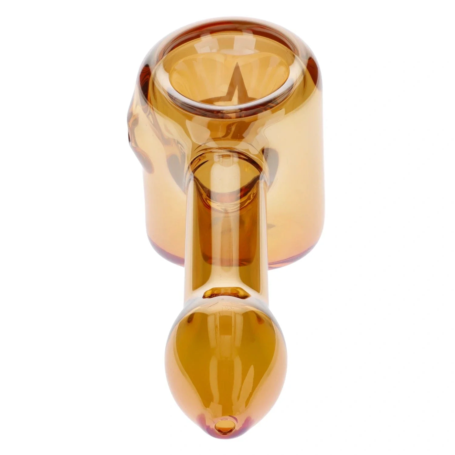 Famous Design - Lava Fumed Hammer Pipe - Orange - 5in. - Image 6