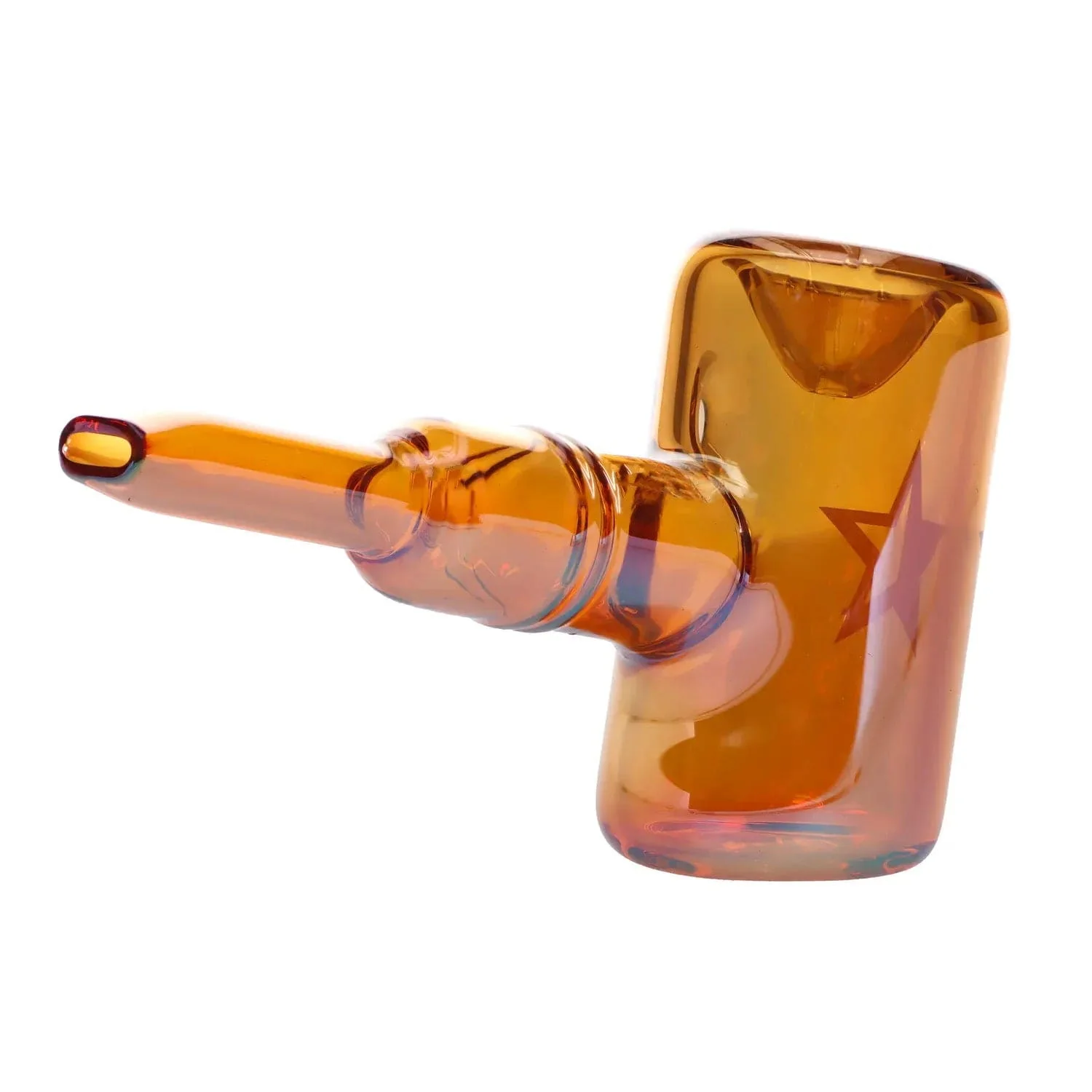 Famous Design Lava Fumed Lrg Sherlock -Orange-5.5in. - Image 4