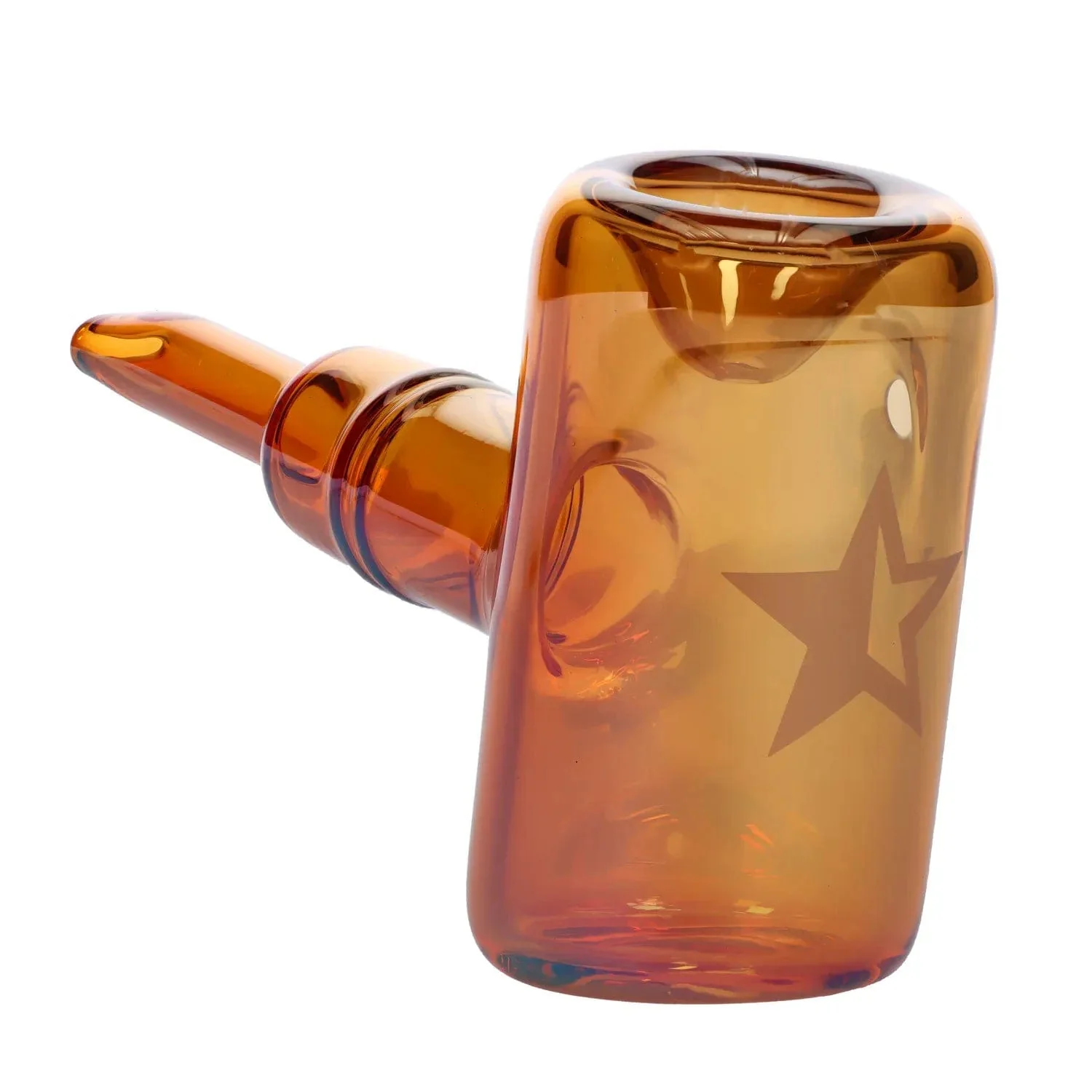 Famous Design Lava Fumed Lrg Sherlock -Orange-5.5in. - Image 8