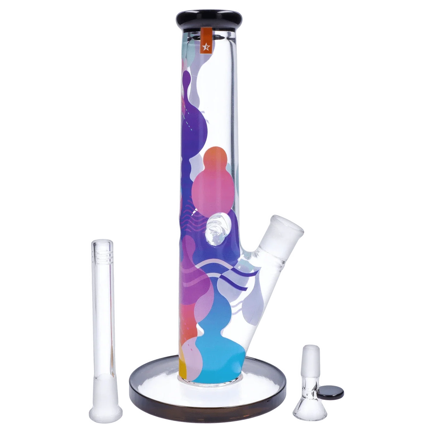 Famous Design Panorama Water Pipe - 12in. - Image 3