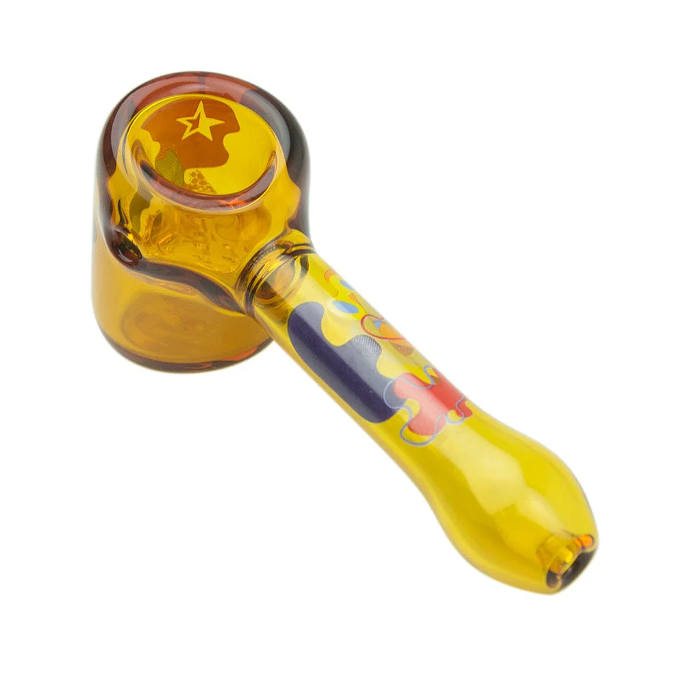 Famous Design Papaya Hammer Pipe - 5in. - Image 4