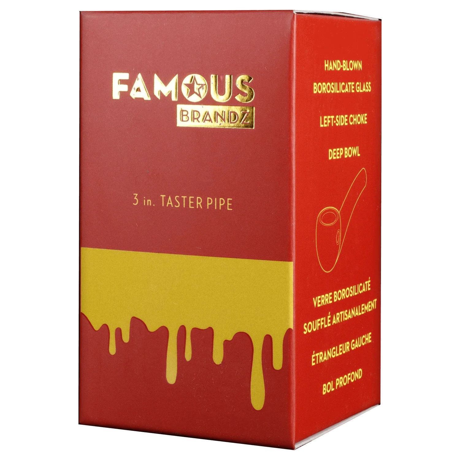 Famous Design Surrender Taster Pipe - 3in. - Image 7