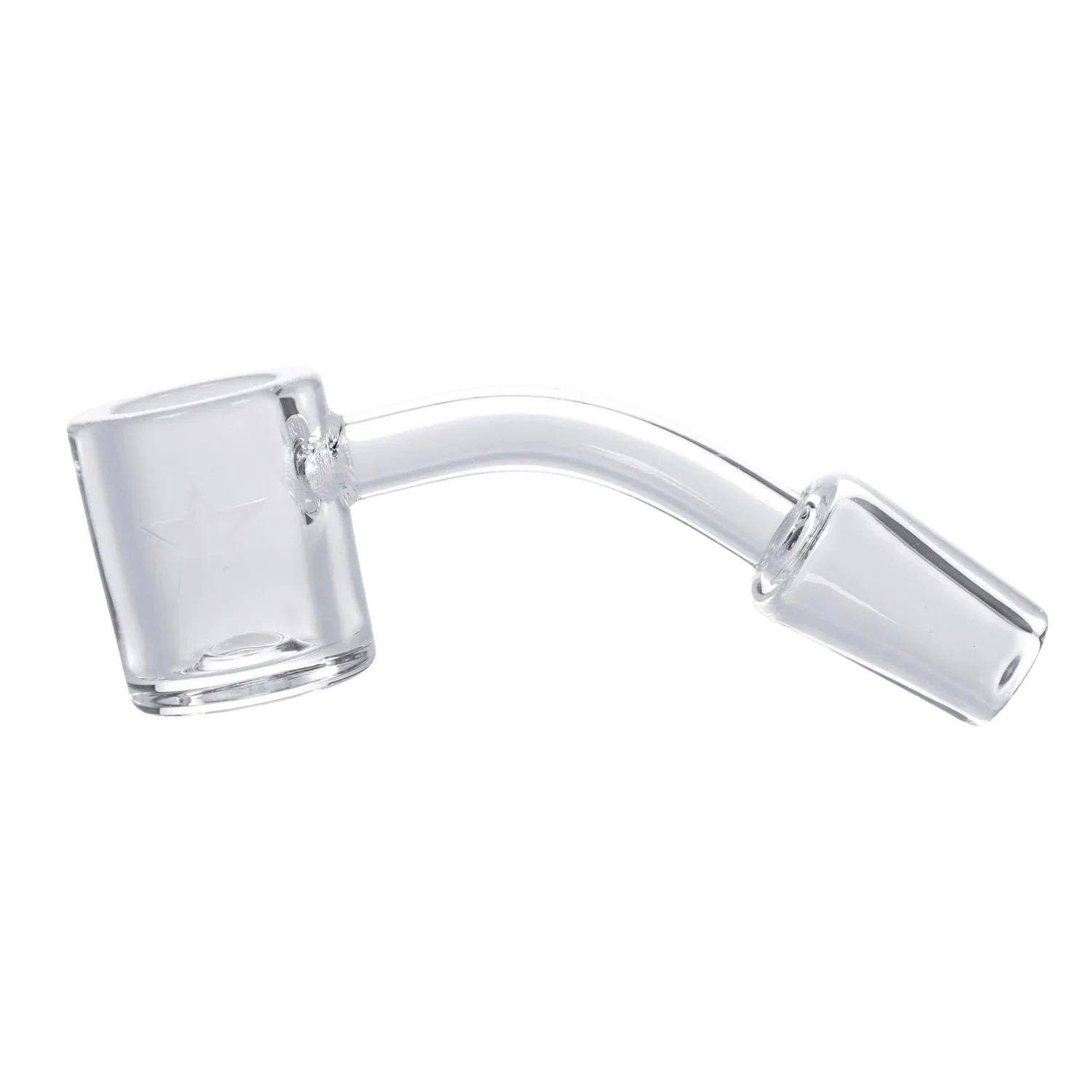 Famous X - 45 Degree Banger - Clear - Male 14mm