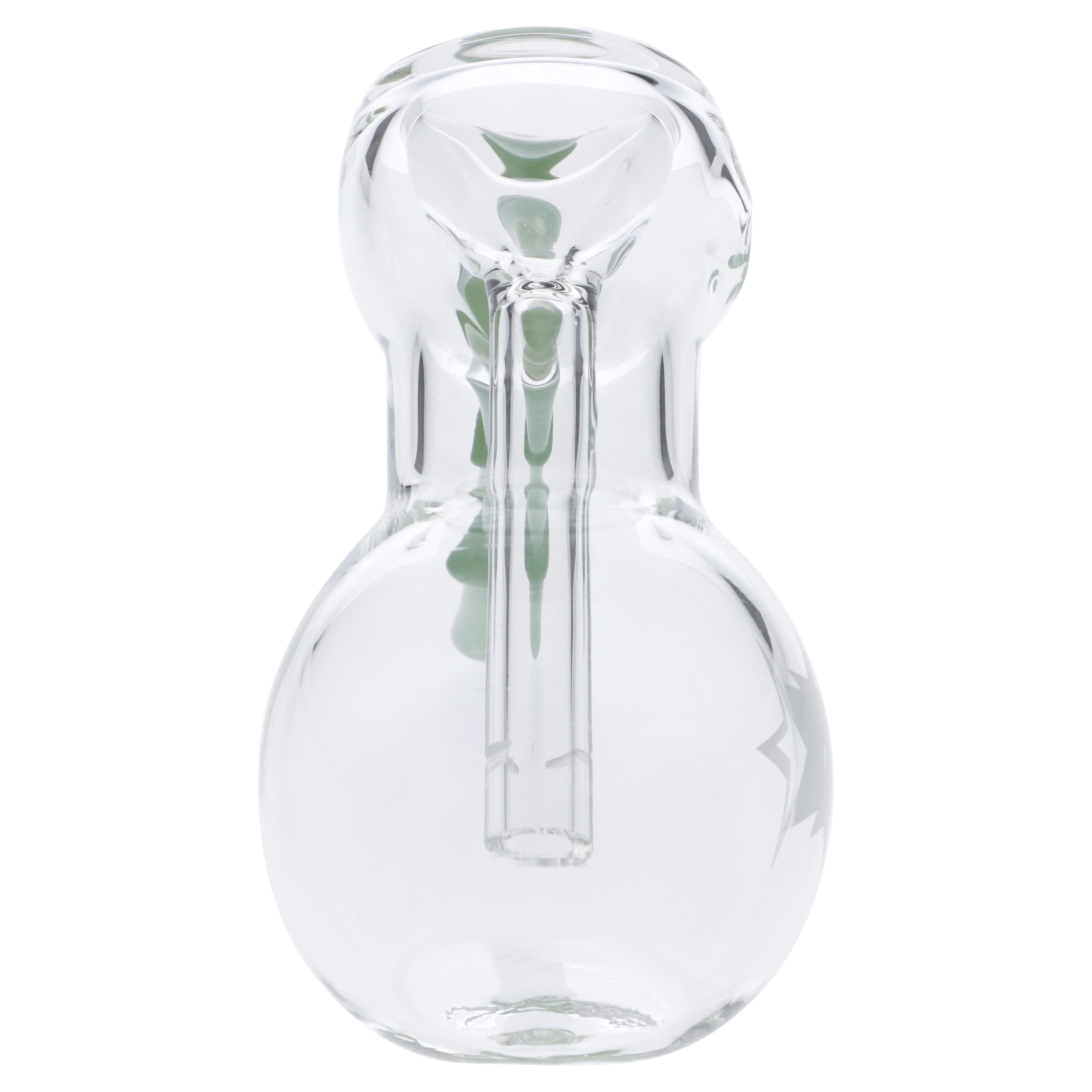 Famous X Bulb Bubbler-Milky Teal - 6in. - Image 3