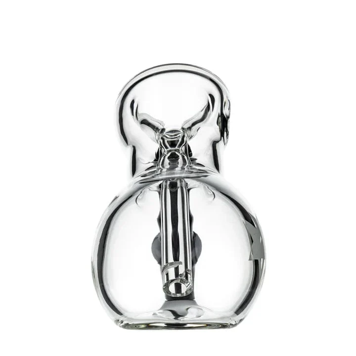 Famous X Bulb Hammer Bubbler - Black - 6in. - Image 2