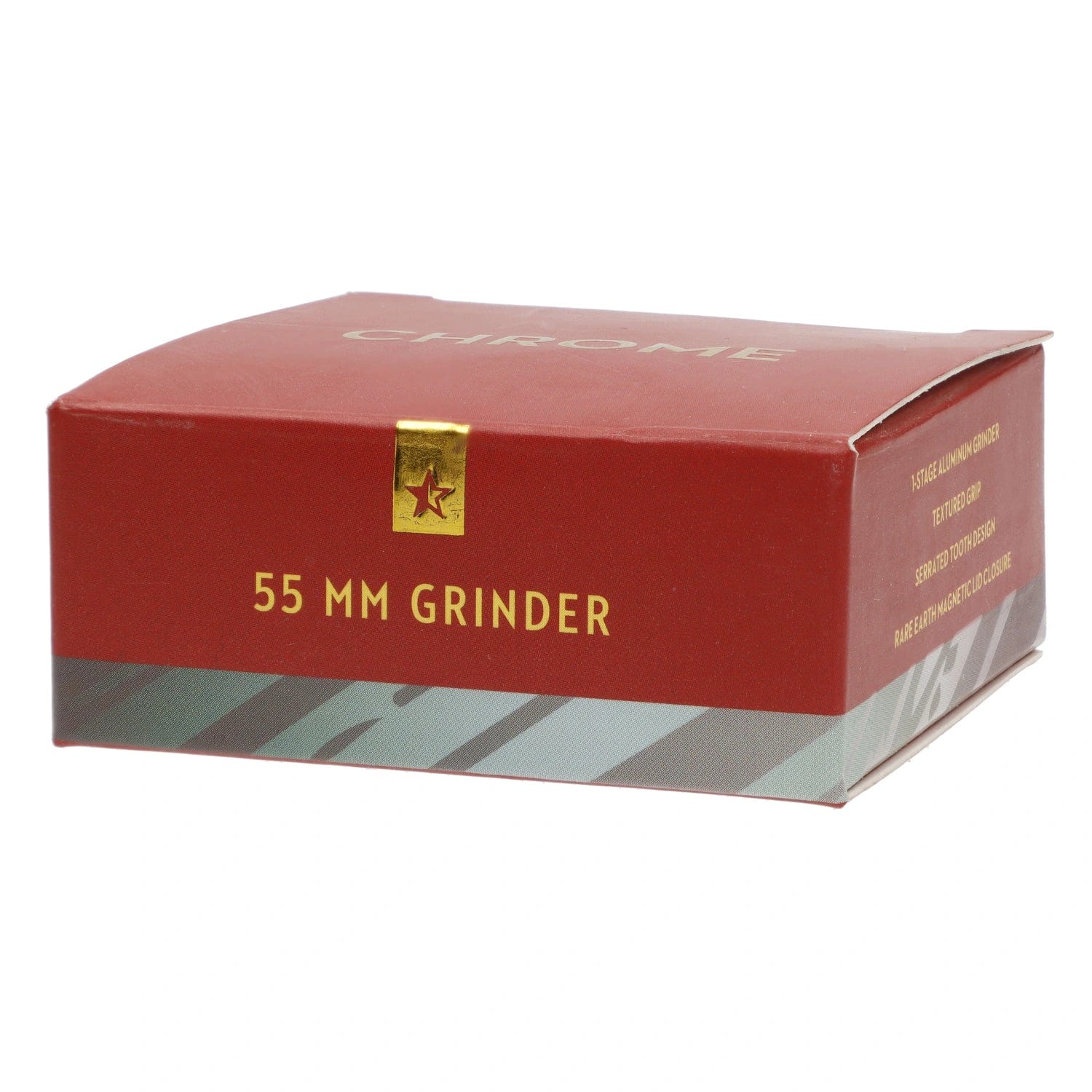 Famous X Chrome 2 pc Grinder - Gray-55mm - Image 6