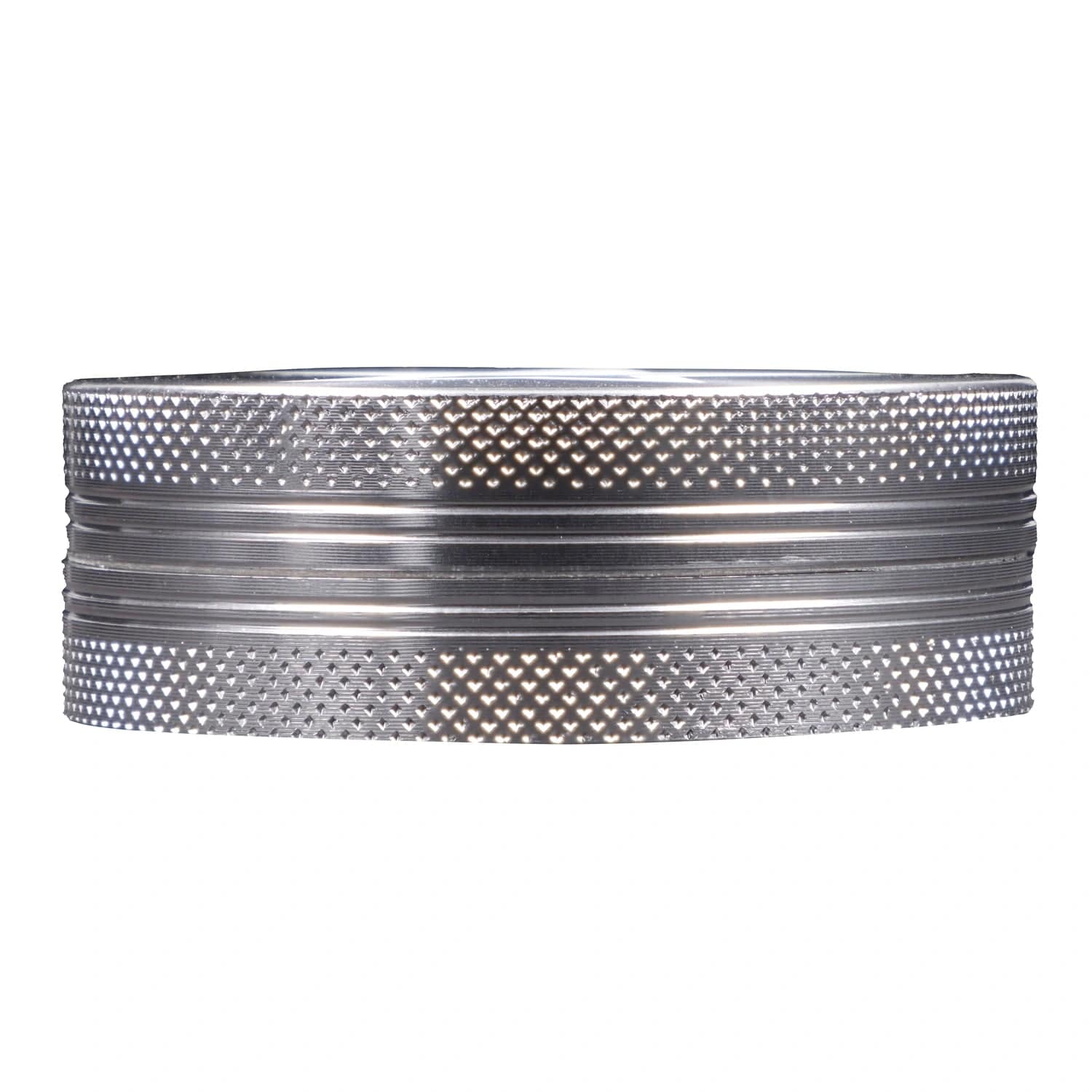 Famous X - Crystal 2 pc Grinder-Silver-55mm