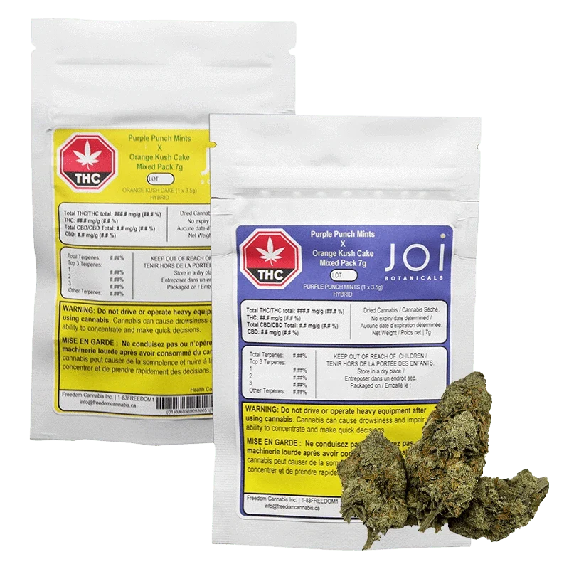 Purple Punch Mints x Orange Kush Cake Mixed Pack