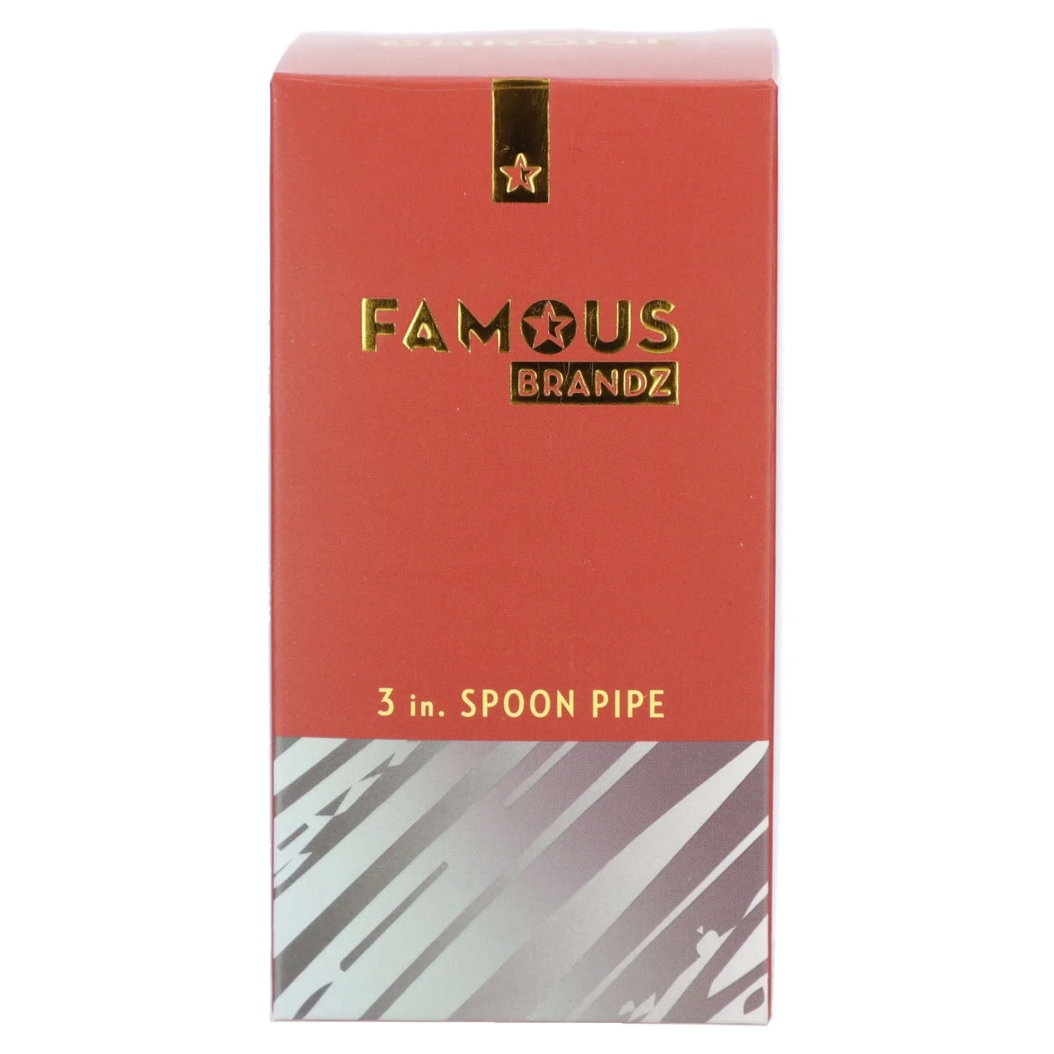 Famous Design Prism Fumed Spoon Pipe - Rainbow - 3in. - Image 9