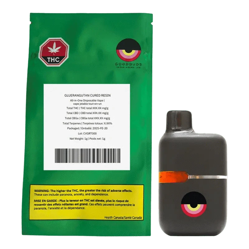 Good Buds Mango Cake Cured Resin Disposable Vape