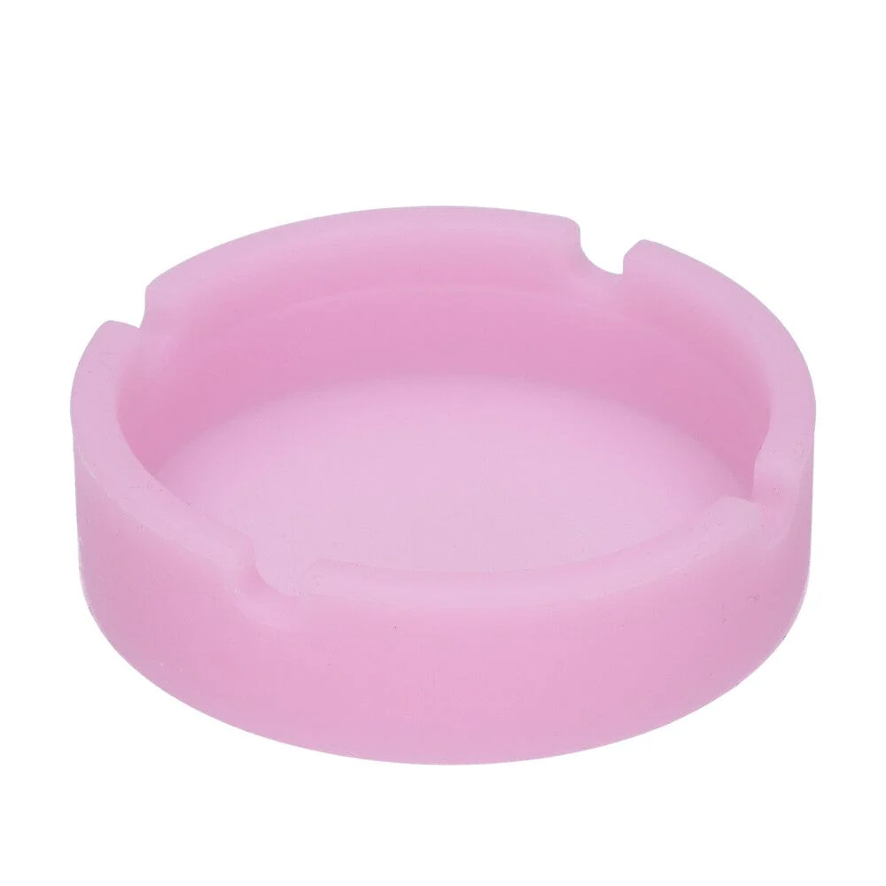 Valiant Silicone Round Glow in The Dark Ashtray - Assorted - Image 2