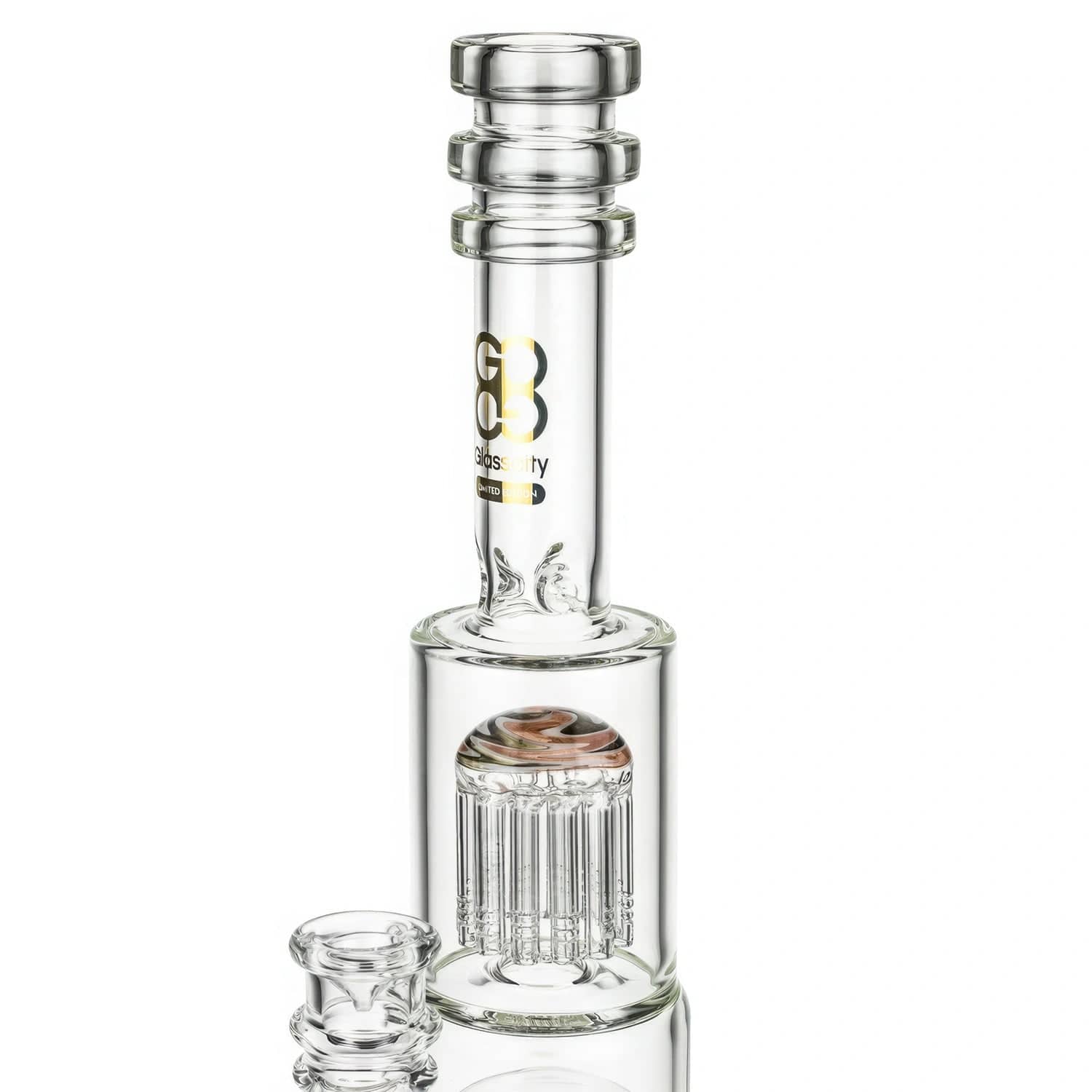 Glasscity Limited Edition Royal Highness Percolator Ice Bong - Image 8
