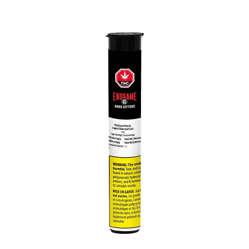 Hard Hitters Platinum Punch Liquid Diamond Vape Cartridge - Image 3