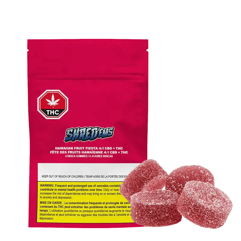 Hawaiian Fruit Fiesta 4:1 Gummies