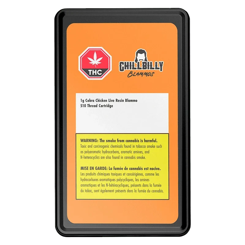 Cobra Chicken Live Resin Blammo Vape Cartridge - Image 3