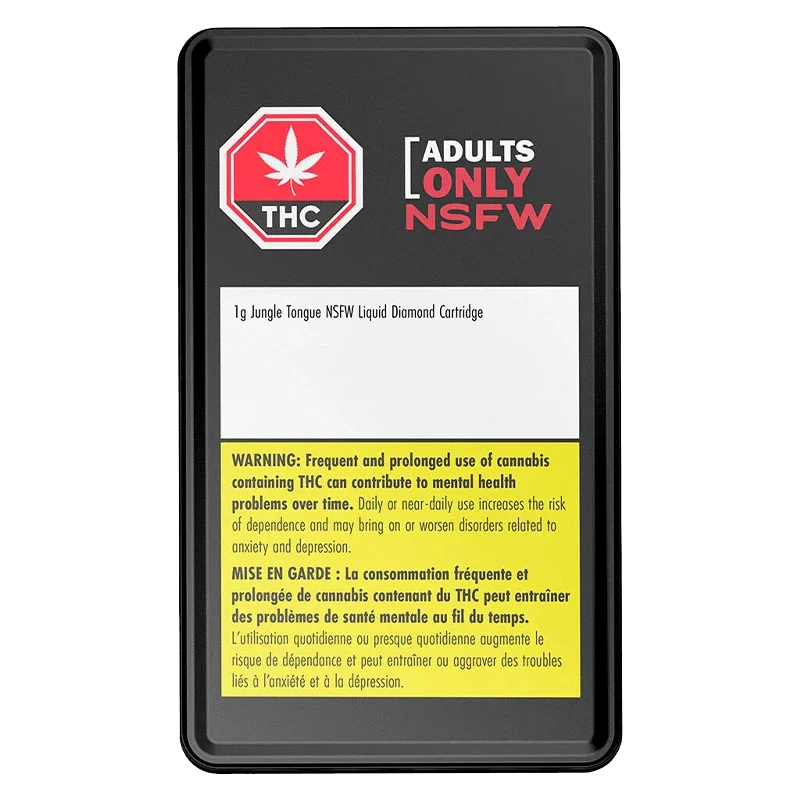 Jungle Tongue NSFW Liquid Diamond Vape Cartridge - Image 3