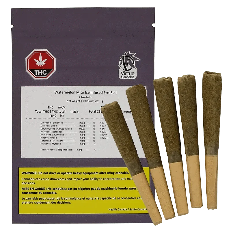 Watermelon Mjto Ice Infused PR 5 x 0.5 g