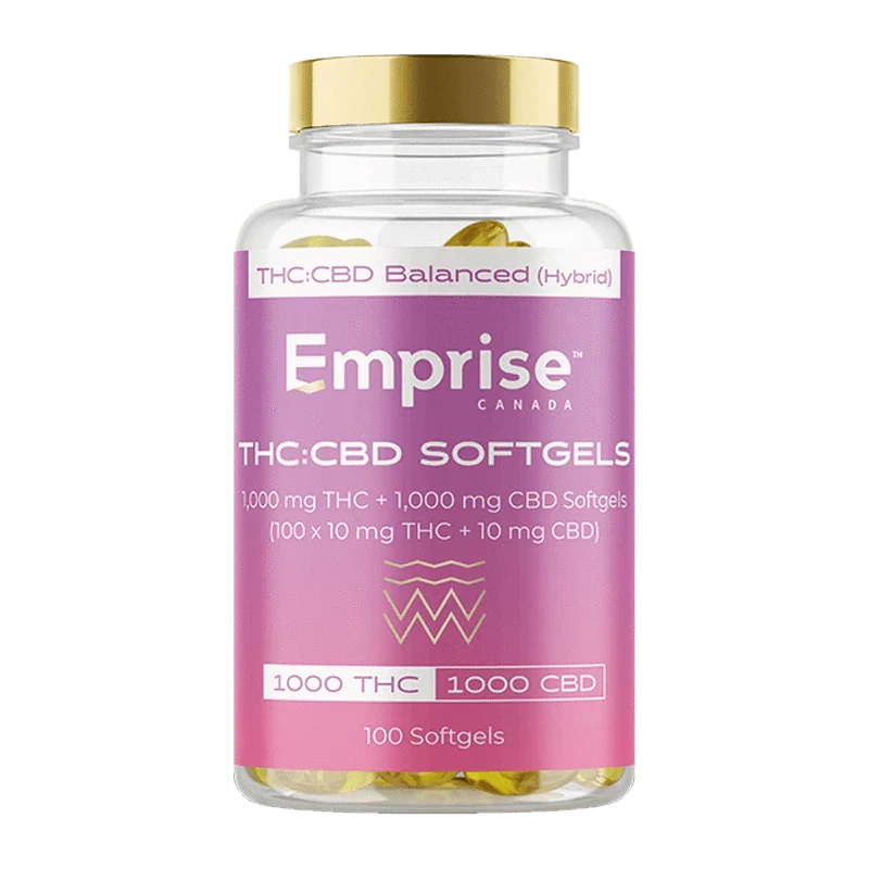 1 000 THC + 1 000 CBD Softgels - Image 3
