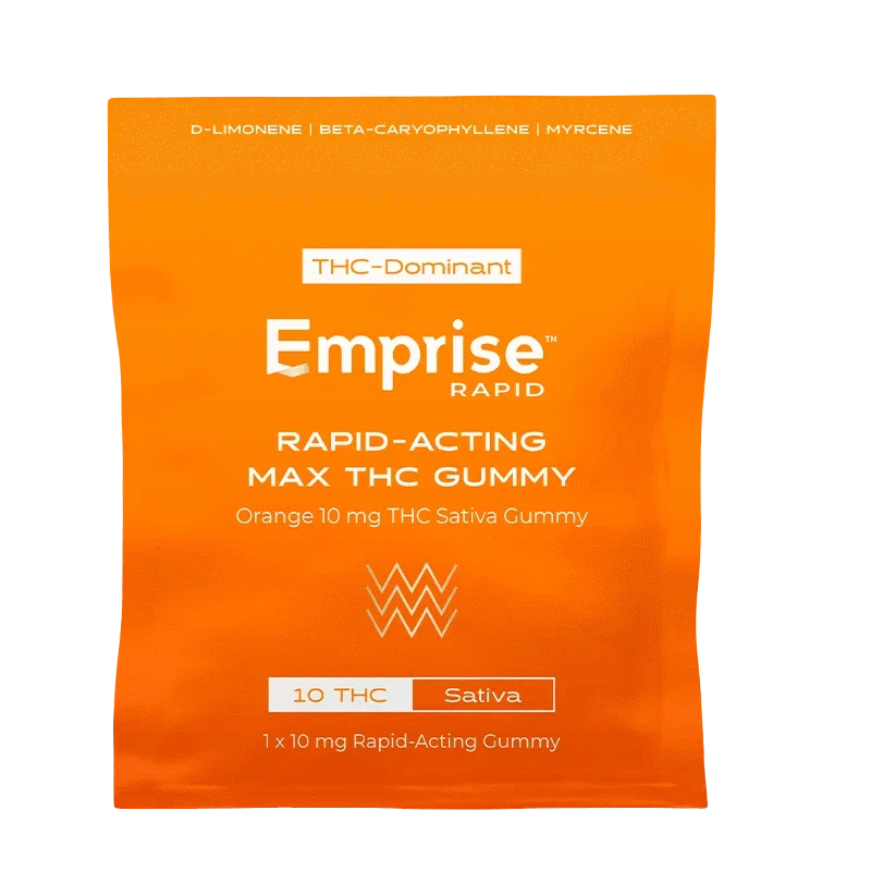 Orange THC Gummies - Image 3