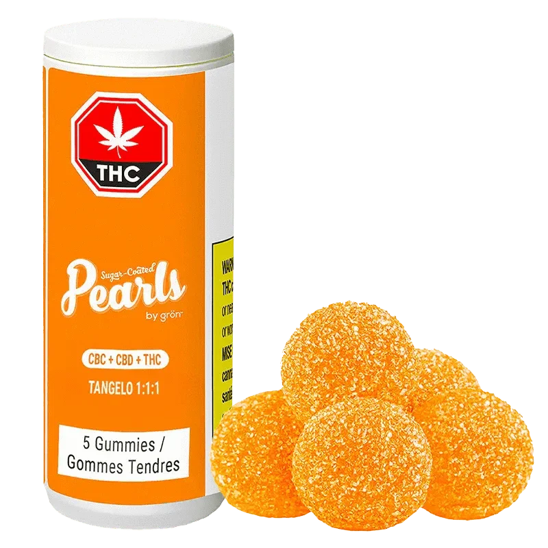 Tangelo 1:1:1 CBC/CBD/THC Gummies